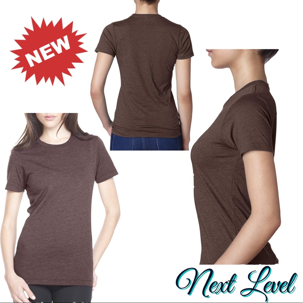 🆕 NEXT LEVEL SOFT TOP Brown size XL - Picture 2 of 13